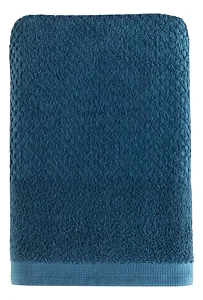 Toalha Banho Solare Teka 500g/m² Bainha Larga 100% Algodão Cor Azul Liso