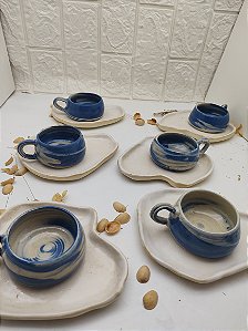 Conjunto para café - Quebra cabeça