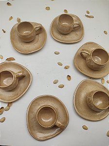 Conjunto para cafezinho - Entardecer