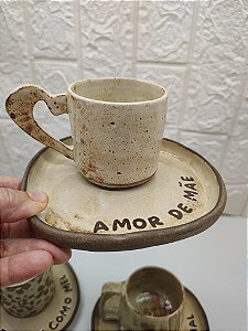Conjunto  para café - Amor de Mãe