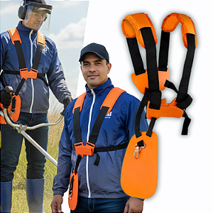 Cinto Roçadeira Duplo Confortavel + Especial BJB Confortavel