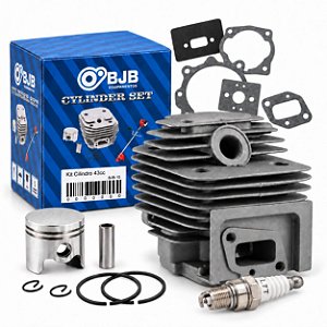 Kit Cilindro e Juntas Roçadeira 42/43cc Universal Completo