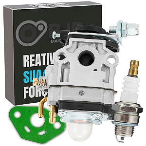 KIT CARBURADOR COMPLETO VELA ROÇADEIRA GASOLINA 26 E 33CC