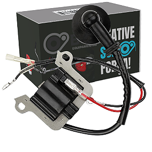 BOBINA UNIVERSAL IGNIÇÃO ROÇADEIRA IMPORTADAS 43 A 75CC