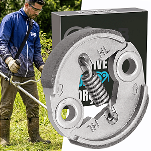 EMBREAGEM COMPLETA COM MOLA ROÇADEIRA 33 ATÉ 75CC IMPORTADAS