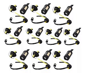 10X FILTRO GASOLINA COMBUSTIVEL ROÇADEIRA COMPLETO