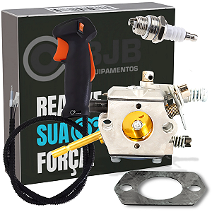 KIT CARBURADOR + JUNTA + CONTROLE ST FS 160 FS 220 FS 280