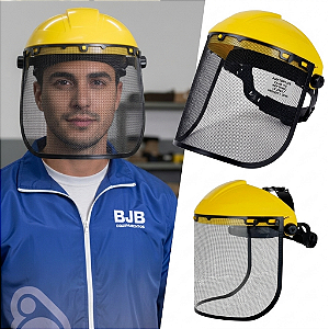 PROTETOR FACIL  ROSTO FACE PARA ROÇADEIRA  PROFISSIONAL