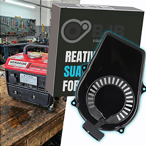 TAMPA RETRATIL MOTOR GERADOR 2 TEMPOS 900 E 950W