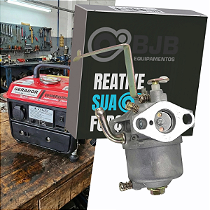 CARBURADOR MOTOR GERADOR 2 TEMPOS 950W