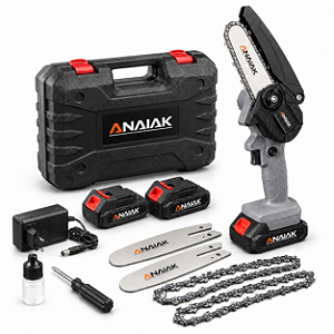 Motosserra Mini 2 Bateria Recarregável 21v Anaiak Ak-110