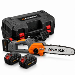 Motosserra Elétrica 12 Polegada 2 Baterias Anaiak Ak-500