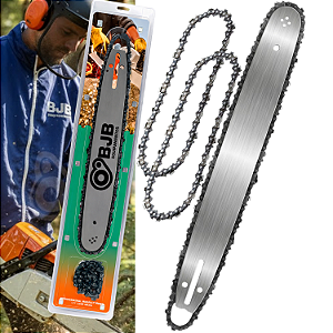 Kit Sabre Saibro Motosserra 18 + 2 Corrente 45cc 55cc 58cc