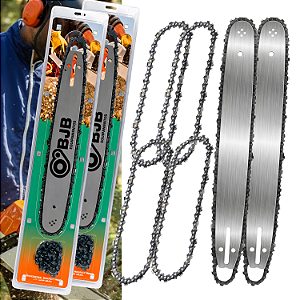 2 Sabre + 4 Corrente Motosserra 12 Pol. Para St Ms170 Ms180