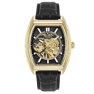 RELÓGIO TECHNOS MASCULINO AUTOMATICO DOURADO - G3265AE/0D