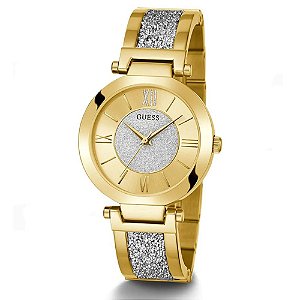 Relógio Guess Feminino Aço Dourado W1288L2