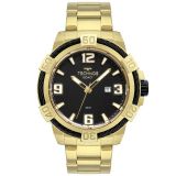 RELÓGIO TECHNOS MASCULINO ANALÓGICO LEGACY DOURADO  2317AD1P