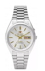 Relógio Masculino Orient Automático Prata 469Wa1Af B1Sx
