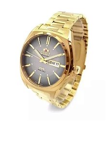 RELÓGIO AUTOMATICO ORIENT DOURADO MASCULINO F49GG025 G1KX
