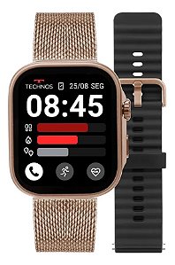 Smartwatch Technos TMAXCAC/9J Tela AMOLED Atende ChamadaGPS