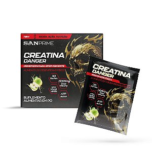 Creatina Efervescente Danger Maça Verde