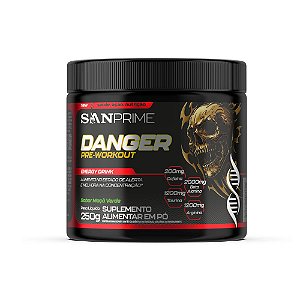 Pré treino DANGER sabor Maçã verde