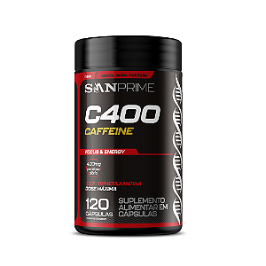C400 - cafeína 120 cápsulas
