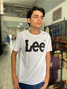 Camiseta Lee Masculina Branca