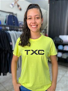Camiseta TXC Feminina Verde Limão