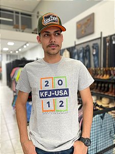 Camiseta King Farm Cinza Colors