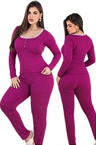 Pijama Canelado Inverno