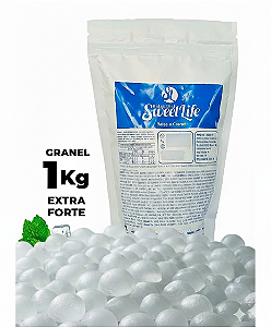 Pacote 1kg Bala Extra Forte Diet Zero Açucar Food Service