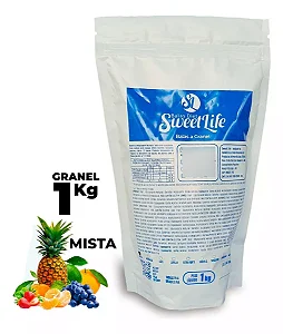 Pacote 1kg Bala Mista Diet Zero Açucar Vegana Sweetfit