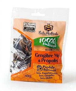 Natural NatusMel Própolis E Gengibre 40g Pacote Abelhinha