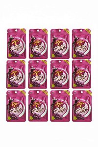 Kit 12 Sache Balas Zero Açucar Vegano Sabores Com Vitamina C