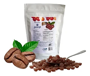 Bala Diet Dura Café 500 Gr Zero Açucar Sem Glúten Vegano