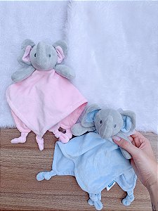 Naninha elefante abraço rosa ou azul