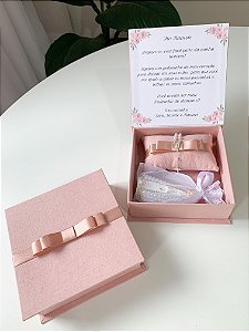Caixa para padrinhos batismo/batizado