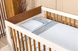Jogo de Lençol Bordado Batistela Baby Teddy