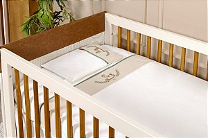 Jogo de Lençol Bordado Batistela Baby Cavalinho Cavalo