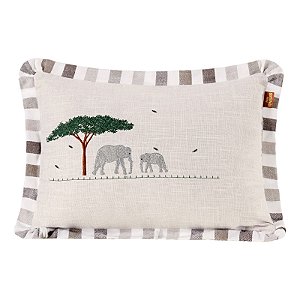 Almofada Personalizada Bordada Batistela Baby África