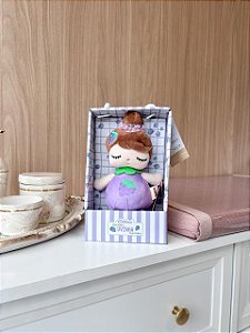 Boneca Mini Com Caixa Angela Frutas Uvinha