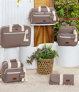 Bolsas e mochilas coleção Mocha Mousse