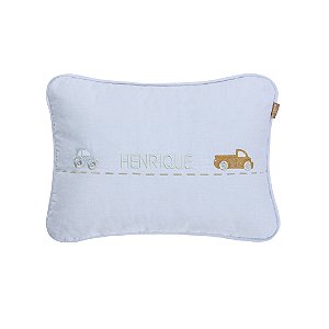Almofada Personalizada Bordada Batistela Baby Vroom