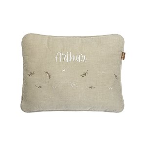 Almofada Personalizada Bordada Batistela Baby Cozy Beige