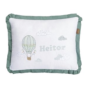 Almofada Personalizada Bordada Batistela Baby Baloon