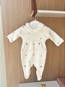 Macacão Juliana Off c/ Vermelho