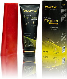 Gel para massagem sensual Nuru Premium Max 250ml