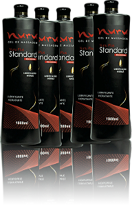 Kit para massagem sensual nuru uso Profissional caixa com 5 unidades de 1000ml Standard