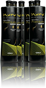 Kit para massagem sensual nuru Profissionais caixa com 5 unidades de 1000ml Premium